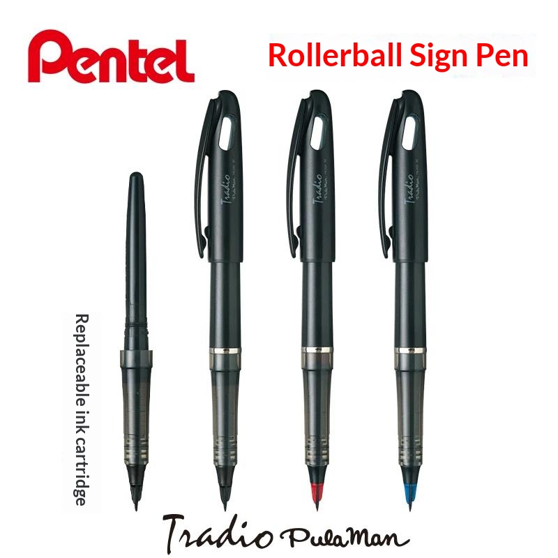 ぺんてる トレイディオ TRJ50 エグゼクティブ シグネチ - Pentel Pen Sign Pen のレビューと価格